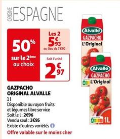 Alvalle - Gazpacho Original offre à 3,95€ sur Auchan Supermarché