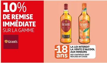 Grant's - Sur La Gamme offre sur Auchan Supermarché