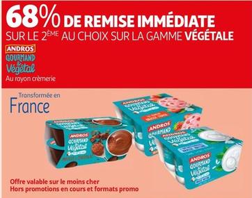 Andros - Sur Le 2eme Au Choix Sur La Gamme Vegetale  offre sur Auchan Supermarché