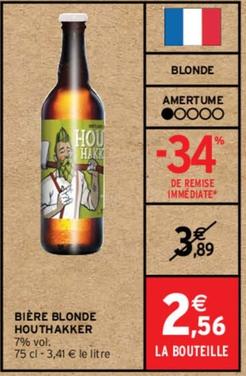 Houthakker - Bière Blonde  offre à 2,56€ sur Intermarché Express