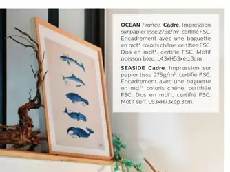 Ocean Cadre offre sur Alinéa