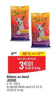 Jessie - Bâtons Au Bœuf offre à 3,01€ sur Cora