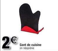 Gant De Cuisine offre à 2€ sur Cora