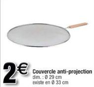Couvercle Anti-Projection  offre à 2€ sur Cora