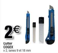 Cogex - Utter  offre à 2€ sur Cora