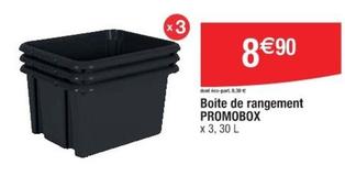 Promobox - Boite De Rangement  offre à 8,9€ sur Cora
