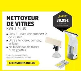 Nettoyeur De Vitres offre à 38,99€ sur Cora