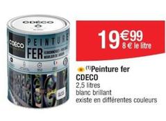 Cdeco - Peinture Fer offre à 19,99€ sur Cora