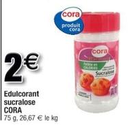 Cora - Edulnt Sucralose offre à 2€ sur Cora