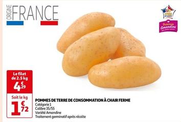 Pommes De Terre De Consommation À Chair Ferme offre à 1,72€ sur Auchan Hypermarché