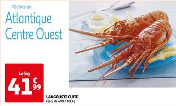 Langoustine offre à 41,99€ sur Auchan Hypermarché