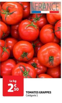 Tomates Grappes offre à 2,5€ sur Auchan Supermarché