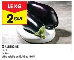 Aubergine offre à 2,49€ sur Leader Price
