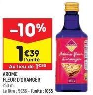Leader Price - Arômes Fleur D'Oranger  offre à 1,39€ sur Leader Price