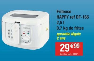 Happy - Friteuse Ref Df-165 offre à 29,99€ sur Cora