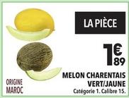 Melon offre à 1,89€ sur Supeco