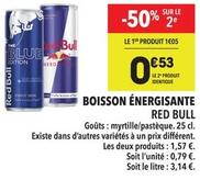 Boisson énergétique offre à 0,53€ sur Supeco