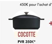 Cocotte offre à 350€ sur Boulanger