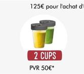 2 Cups offre à 50€ sur Boulanger