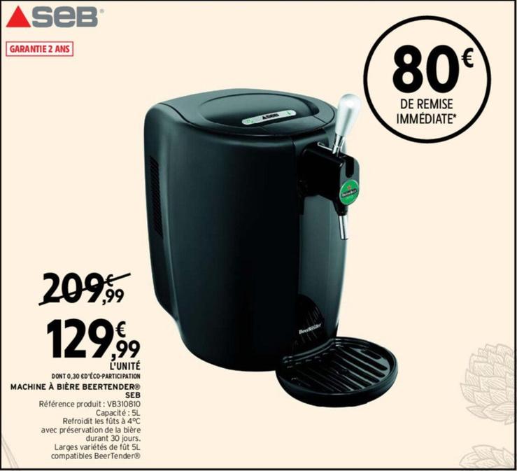 Seb - Machine À Bière Beertender offre à 129,99€ sur Intermarché