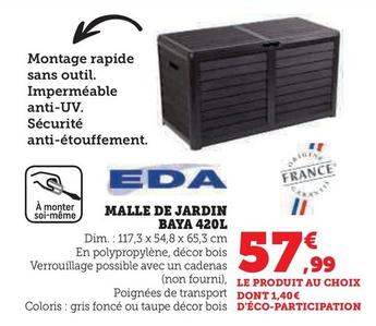 Eda - Malle De Jardin Baya 420L offre à 57,99€ sur Super U
