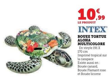Intex - Bouee Tortue Aloha Multicolore  offre à 10,99€ sur Super U
