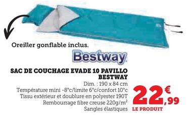 Bestway - Sac De Couchage Evade 10 Pavillo offre à 22,99€ sur Super U