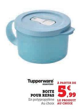 Tupperware - Boite Pour Repas offre à 5,99€ sur Super U