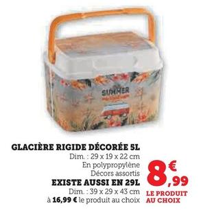 Glacière Rigide Décorée 5l offre à 8,99€ sur U Express