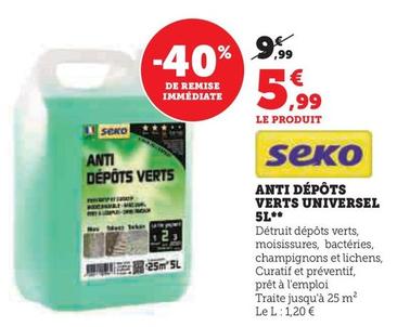 Anti Dépôts Verts Universel 5l offre à 5,99€ sur U Express