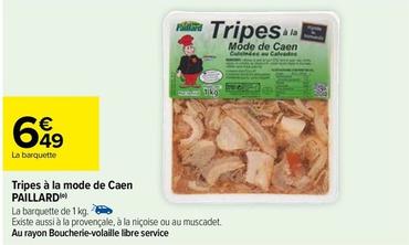 Tripes offre à 6,49€ sur Carrefour