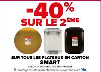 Smart - Sur Tous Les Plateaux En Carton offre sur Carrefour