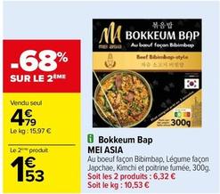 Nourriture asiatique offre à 4,79€ sur Carrefour