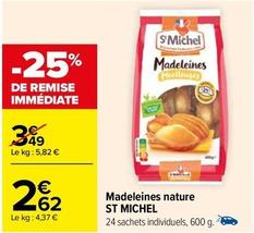Madeleine offre à 2,62€ sur Carrefour