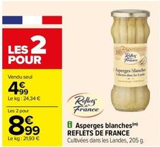 Asperges blanches offre à 4,99€ sur Carrefour