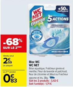 Wc Net - Bloc WC offre à 2,59€ sur Carrefour