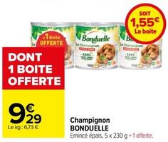 Bonduelle - Champignons offre à 9,29€ sur Carrefour