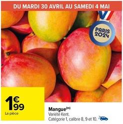 Mangues offre à 1,99€ sur Carrefour
