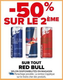 Red Bull - Sur Tout offre sur Carrefour