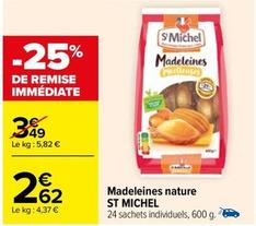 Madeleine offre à 2,62€ sur Carrefour