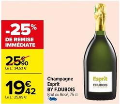 Champagne offre à 19,42€ sur Carrefour
