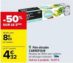 Film étirable d'emballage offre à 8,65€ sur Carrefour