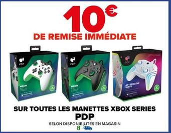PDP - Sur Toutes Les Manettes Xbox Series offre à 10€ sur Carrefour