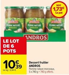 Andros - Dessert Fruitier offre à 10,39€ sur Carrefour