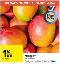 Mangue offre à 1,99€ sur Carrefour