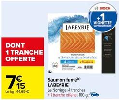 Labeyrie - Saumon Fumé offre à 7,15€ sur Carrefour