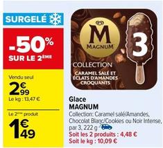 Algida - Glace Magnum offre à 2,99€ sur Carrefour