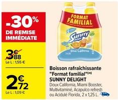 Sunny Delight - Boisson Rafraîchissante Format Familial offre à 2,72€ sur Carrefour