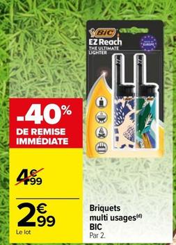 Bic - Briquets Multi Usages offre à 2,99€ sur Carrefour Market