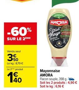 Amora - Mayonnaise offre à 3,5€ sur Carrefour Market